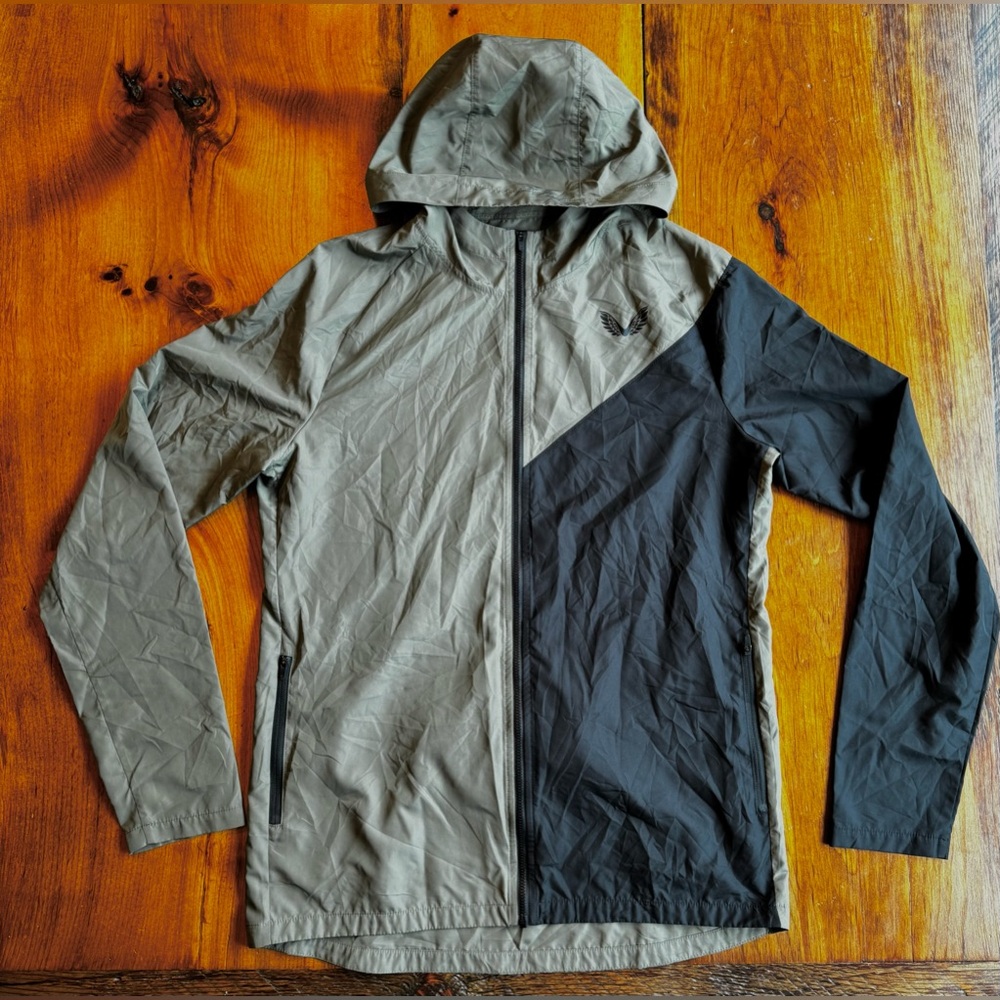 Men's Two-Tone Windbreaker Jacket